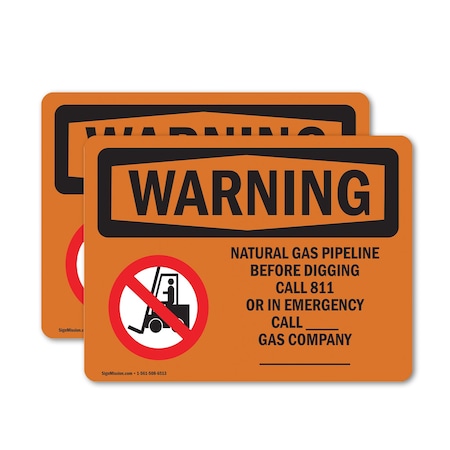 Signmission Safety Culture Sign, 5 in Width, Vinyl Decal, Rectangle OS-2PACK-WS-D-35-L-12258